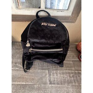 Betsey Johnson  Velour Skull Backpack